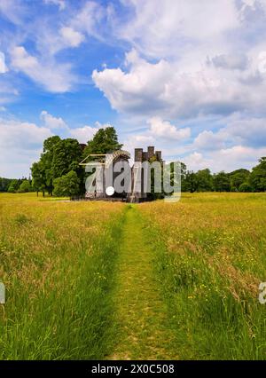 Le Grand télescope à Demesne du château de Birr, comté d'Offaly, Irlande Banque D'Images