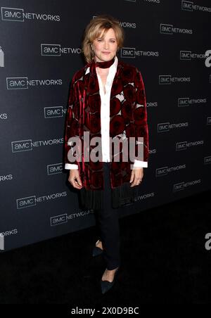 New York, États-Unis. 10 avril 2024. Lucy Lawless participe à la conférence Upfront 2024 d'AMC Networks qui s'est tenue à Chelsea Factory le 10 avril 2024 à New York City, NY © Steven Bergman/AFF-USA.COM crédit : AFF/Alamy Live News Banque D'Images
