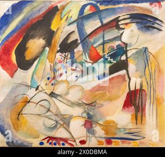 Wassily Kandinsky, improvisation 33 (Orient I), 1913, huile sur toile, Amsterdam, pays-Bas Banque D'Images