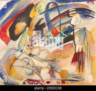 Wassily Kandinsky, improvisation 33 (Orient I), 1913, huile sur toile, Amsterdam, pays-Bas Banque D'Images