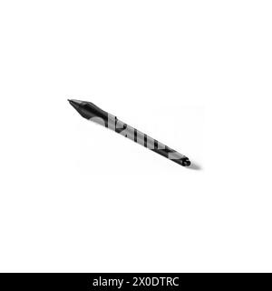 Stylo stylet isométrique concept créatif isolé sur fond Uni , adapté à vos éléments d'atout. Banque D'Images