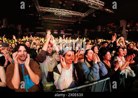 BARCELONE - 6 février : Masego (musicien jamaïcano-américain et saxophoniste) se produit sur scène au club Razzmatazz le 6 février 2024 à Barcelone, Spa Banque D'Images