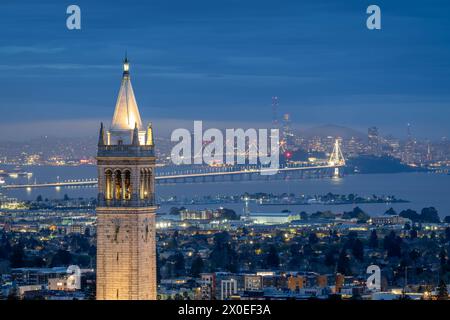 Université de Californie, Berkeley à Sunrise Banque D'Images