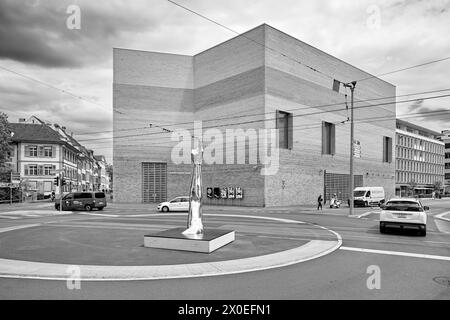 Le nouveau bâtiment du Musée des Beaux-Arts de Bâle Banque D'Images