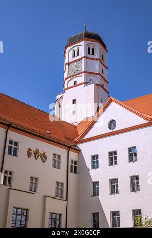 BAVIÈRE : DILLINGEN AN DER DONAU Banque D'Images