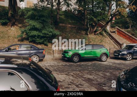 Panorama de la vieille ville de Lviv. Ukraine, Europe. Photo de haute qualité Banque D'Images