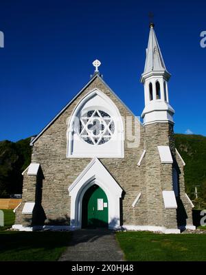 Église St Patricks à Arrowtown, Île du Sud, Nouvelle-Zélande Banque D'Images