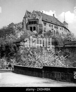 Nuremberg - Château impérial [traduction automatique] Banque D'Images