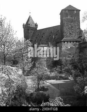 Nuremberg - Château impérial [traduction automatique] Banque D'Images