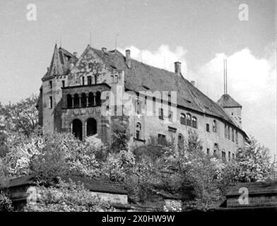 Nuremberg - Château impérial [traduction automatique] Banque D'Images