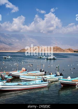 Oman, Mirbat, balade en ville à Mirabat au pied des montagnes du Dhofar, Banque D'Images