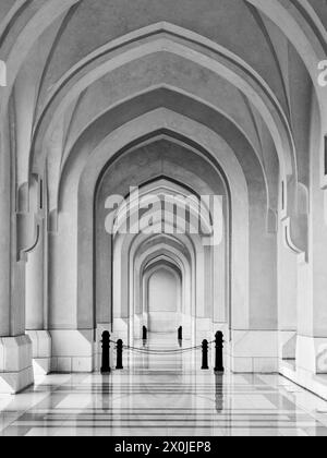 Oman, au Palais du Sultan à Mascate, Banque D'Images