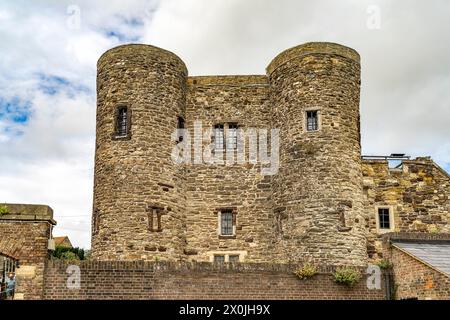 Château de Rye ou Tour d'Ypres à Rye, Sussex de l'est, Angleterre, Grande-Bretagne, Europe Banque D'Images