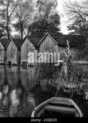 Aube à Dießen am Ammersee Banque D'Images