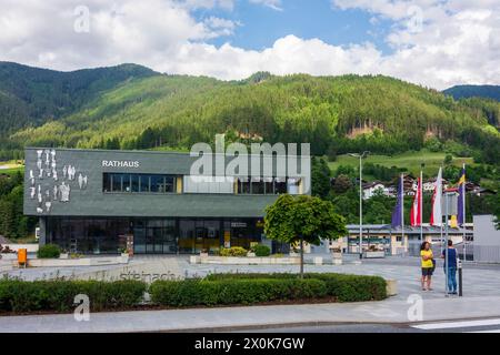 Steinach am Brenner, Hôtel de ville Steinach am Brenner à Wipptal, Tyrol, Autriche Banque D'Images