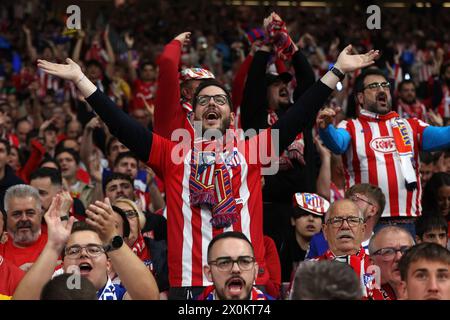 Madrid, Espagne. 10 avril 2024. Atletico Madrid lors du match de l'UEFA Champions League à Wanda Metropolitano, Madrid. Le crédit photo devrait se lire : Paul Terry/Sportimage crédit : Sportimage Ltd/Alamy Live News Banque D'Images