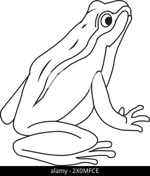 FROG ICON vector illustration logo modèle de conception. Illustration de Vecteur