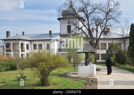 Monastère de Varatec, comté de Neamt, Roumanie Banque D'Images