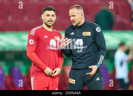 Kevin Volland, Union Berlin 10 dans le match FC AUGSBURG - 1. FC Union Berlin 2-0 le 12 avril 2024 à Augsbourg, Allemagne. Saison 2023/2024, 1.Bundesliga, FCA, Journée 29, 29.Spieltag photographe : ddp images / STAR-images - LA RÉGLEMENTATION DFL INTERDIT TOUTE UTILISATION DE PHOTOGRAPHIES comme SÉQUENCES D'IMAGES et/ou QUASI-VIDÉO - Banque D'Images