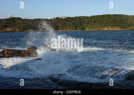Sydney, Australie. 13 avril 2024. Magnifique vue sur le paysage marin à la Pérouse. (Photo de MD Manik/SOPA images/SIPA USA) crédit : SIPA USA/Alamy Live News Banque D'Images