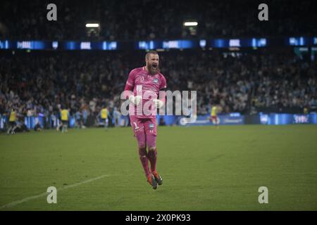 Sydney, Aus. 13 avril 2024. Sydney, Australie, Sam. 13 avril 2024 Sydney FC v Western Sydney Wanderers - ALeague (hommes) au Allianz Stadium Sam. 13 avril 2024, Sydney, Australie. (Patricia Pérez Ferraro/SPP) crédit : photo de presse SPP Sport. /Alamy Live News Banque D'Images