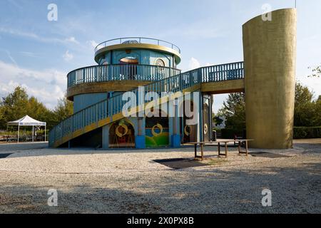 Le bosquet de gibier à l'intérieur du jardin du Palais Royal de Venaria. Crédit : Alamy Stock photo Banque D'Images