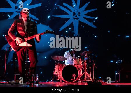 Concert - Tre Allegri Ragazzi Morti Cattolica, Tre Allegri Ragazzi Morti 2024 Cattolica RN Teatro della Regina Italie Copyright : xEmmanuelexOlivi/TSCKx/xLiveMediax LPM 1308112 Banque D'Images