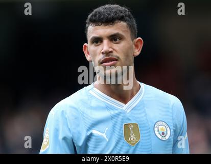 Stade Etihad, Manchester, Royaume-Uni. 13 avril 2024. Premier League Football, Manchester City contre Luton Town ; Matheus Nunes of Manchester City Credit : action plus Sports/Alamy Live News Banque D'Images