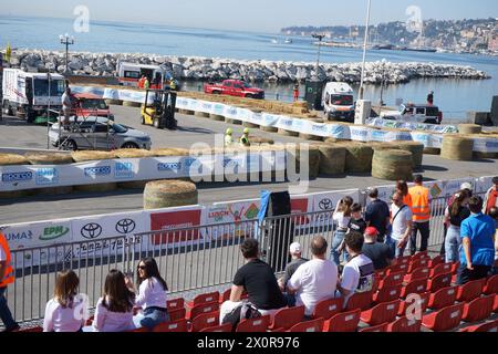 Grand Prix de Naples, Italie - salon de course, 14 avril 2024 Banque D'Images