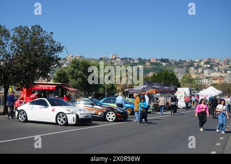 Grand Prix de Naples, Italie - salon de course, 14 avril 2024 Banque D'Images