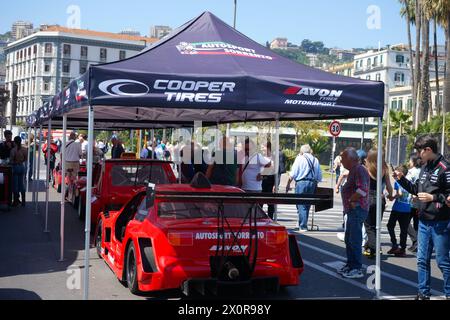 Grand Prix de Naples, Italie - salon de course, 14 avril 2024 Banque D'Images