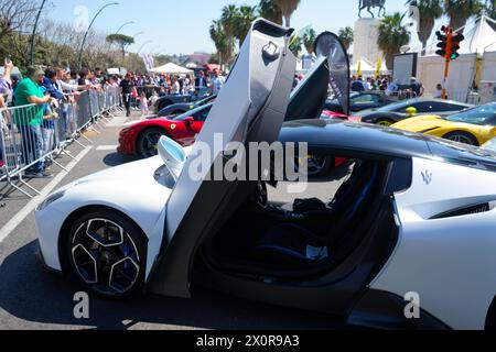 Grand Prix de Naples, Italie - salon de course, 14 avril 2024 Banque D'Images