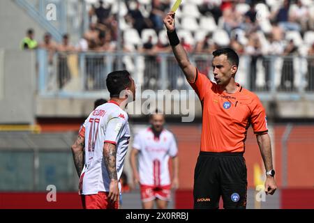 Daniele Rutella a vu le match de football Serie B BKT entre Calcio Como et SSC Bari le 13 avril 2024 au stade Giuseppe Senigallia de Côme, en Italie. Photo Tiziano Ballabio Banque D'Images