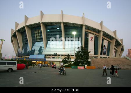 Shanghai Chine, 14 octobre 2008. Shanghai Stadium sur Lingling Rd. Luke Durda/Alamy Banque D'Images