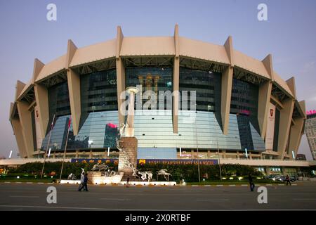 Shanghai Chine, 14 octobre 2008. Shanghai Stadium sur Lingling Rd. Luke Durda/Alamy Banque D'Images