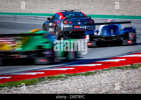 Montmelo, Espagne. 13 avril 2024. Voiture de sécurité, lors de la 1ère manche de la Michelin le Mans Cup 2024 sur le circuit de Barcelona-Catalunya du 12 au 14 avril 2024 à Montmelo, Espagne - photo Paulo Maria/DPPI crédit : DPPI Media/Alamy Live News Banque D'Images