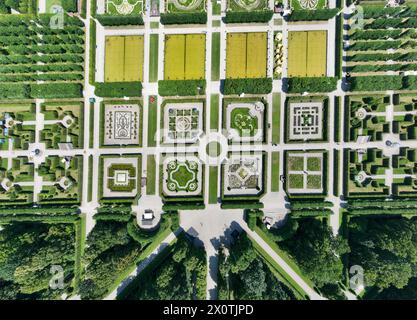 Jardins Herrenhausen du palais Herrenhausen situé à Hanovre, Allemagne Banque D'Images