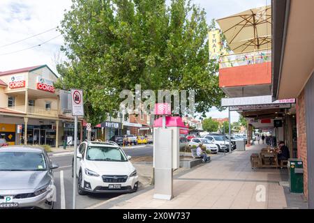 Town centre, Commissioner Street, Cooma, Nouvelle-Galles du Sud, Australie Banque D'Images