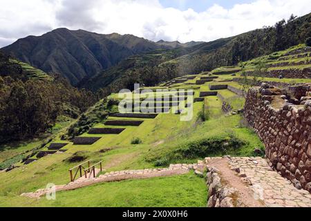 Scènes touristiques dans ou près de Cusco et Machu Picchu région du Pérou - sud-est du Pérou près de la Vallée sacrée des Andes 079 Banque D'Images