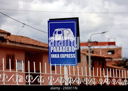 Scènes touristiques dans ou près de Cusco et Machu Picchu région du Pérou - sud-est du Pérou près de la Vallée sacrée des Andes 079 Banque D'Images