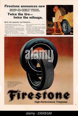 Publicité du magazine vintage « Playboy », numéro de mars 1969, États-Unis Banque D'Images