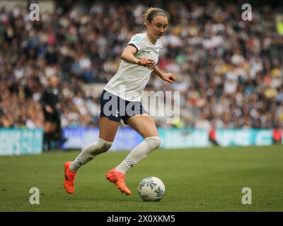 Londres, Royaume-Uni. 14 avril 2024. Londres, Angleterre, 14 avril 2024 : Martha Thomas (17 Tottenham Hotspur) pendant le match de la Coupe Adobe FA Womens entre Tottenham Hotspur et Leicester City au stade Tottenham Hotspur à Londres, Angleterre (Jay Patel/SPP) crédit : SPP Sport Press photo. /Alamy Live News Banque D'Images