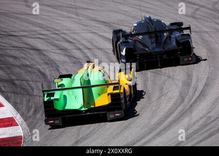 43 ALVAREZ Sebastian (mex), LOMKO Vladislav (fra), DILLMANN Tom (fra), compétition Inter Europol, ORECA 07 - Gibson, action lors de la 1ère manche des European le Mans Series 2024 sur le circuit de Barcelona-Catalunya du 12 au 14 avril 2024 à Montmelo, Espagne - photo Eric Alonso / DPPI Banque D'Images