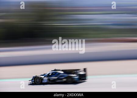 37 FLUXA Lorenzo (spa), JAKOBSEN Malthe (dnk), MIYATA Ritomo (jpn), Cool Racing, Oreca 07 - Gibson, action lors de la 1ère manche des European le Mans Series 2024 sur le circuit de Barcelona-Catalunya du 12 au 14 avril 2024 à Montmelo, Espagne - photo Eric Alonso / DPPI Banque D'Images