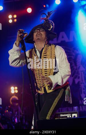 Adam Ant au Guilfest 2011 Banque D'Images