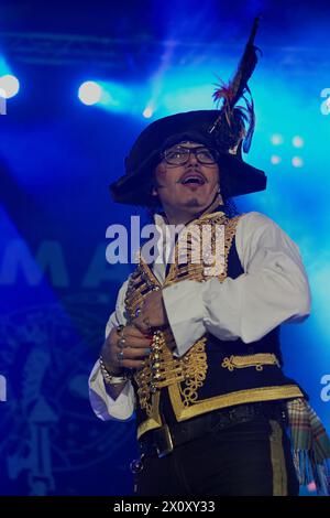 Adam Ant au Guilfest 2011 Banque D'Images