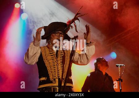 Adam Ant au Guilfest 2011 Banque D'Images