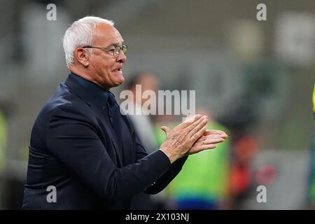 Milan, Italie. 14 avril 2024. Ranieri de Cagliari lors du match de Serie A entre Inter et Cagliari au stade San Siro, Italie du Nord - dimanche 14 avril 2024. Sport - Soccer . (Photo de Spada/LaPresse) crédit : LaPresse/Alamy Live News Banque D'Images