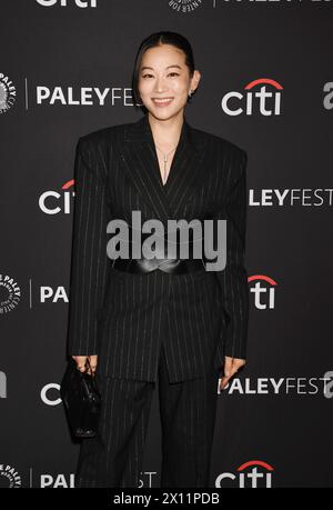 HOLLYWOOD, CALIFORNIE - 14 AVRIL : Arden Cho assiste au PaleyFest LA 2024 projection de 'Avatar : The Last Airbender' au Dolby Theatre le 14 avril 2024 Banque D'Images