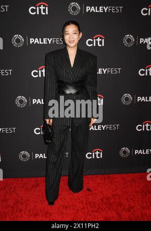 HOLLYWOOD, CALIFORNIE - 14 AVRIL : Arden Cho assiste au PaleyFest LA 2024 projection de 'Avatar : The Last Airbender' au Dolby Theatre le 14 avril 2024 Banque D'Images